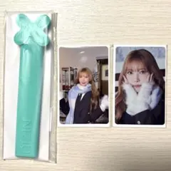 NiziU マユカ　トレカ　うちわクリップ　ハピドロ