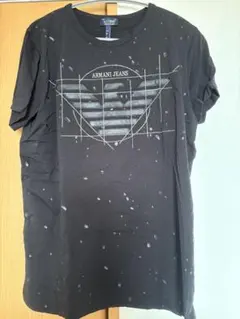 【早い者勝ち‼️】 ARMANI アルマーニジーンズ ＜デカロゴ 半袖Tシャツのサムネイル