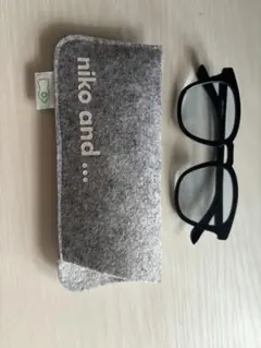 nico and…オリジナルスクエアサングラス＆伊達メガネ