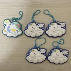 サンリオキャラクターズぷっくりラバマスグミ6