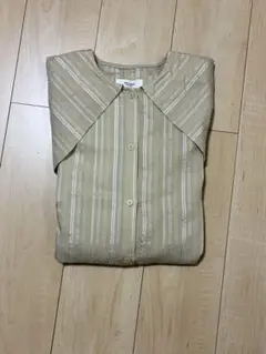 BEAMS HEART ストライプ長袖シャツ