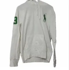 Polo Ralph Lauren ホワイト パーカー Mサイズ