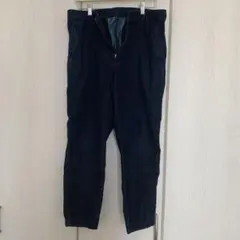 UNIQLO ダークブルー ストレートパンツ Lサイズ