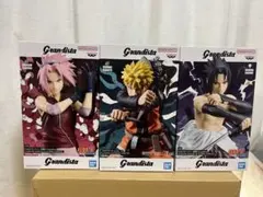 NARUTO サクラ ナルト サスケ フィギュア 4個セット