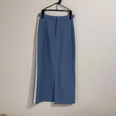 garage of good clothing 青タイトスカート　ライン入り