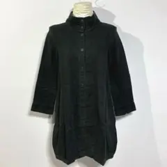 GIANNI LO GIUDICE【36】立ち襟 ロングシャツワンピース 36のサムネイル