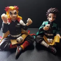 SEGA 鬼滅の刃 プレミアムちょこのせフィギュア　煉獄杏寿郎 竈門炭治郎 2体