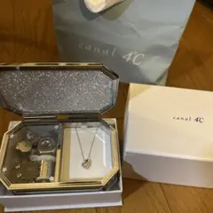 canal 4C ハート型ペンダントネックレス美女と野獣