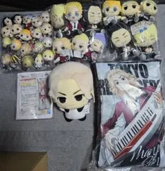 東京リベンジャーズ 東卍 ぬいぐるみ マスコット クッション まとめ売り 34点