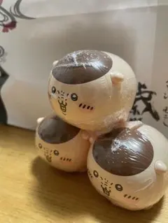 ちいかわ　貯金箱　くりまんじゅう3個セット