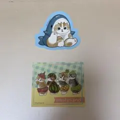 mofusand ステッカー 2枚