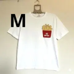 値下げ！Wendy's x BABYDOLL コラボ Tシャツ ホワイトMサイズのサムネイル