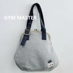 GYM MASTERフロックフロッグ スウェット がまぐち　トートバッグ　グレー