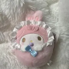 マイメロ サンリオ おくるみ ベビー マスコット タグ付き