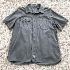 Levi's リーバイス ワークシャツ 半袖 XL ブルーグレーRELAXEDのサムネイル