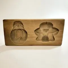 極希少 大正時代(1920年頃)◆相州だるま(達磨/ダルマ) 張り子型 木製木型 ◇極希少 大正時代◇相州だるま(達磨/ダルマ) 張り子された状態