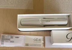 ReFa フィンガーアイロン ホワイト ストレートヘアアイロン