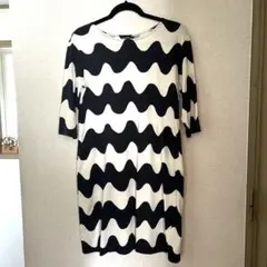 marimekko 七分袖ワンピース Sサイズ