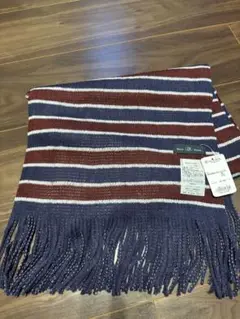 [新品] BRICK HOUSE ストライプマフラー　ブリックハウス
