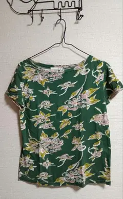 SM2 intlmata 花柄 半袖Tシャツ グリーンのサムネイル