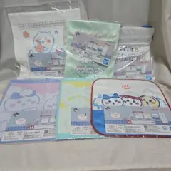 ちいかわ 一番くじ H賞 ファブリックコレクション タオル 巾着 全6種コンプ