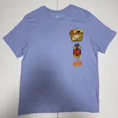 NIKE JUST DO IT バックプリント Tシャツ XXL 水紫色