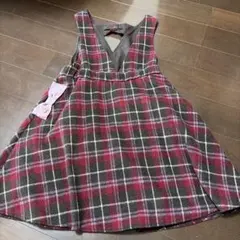 anyFamチェック柄ジャンパースカート