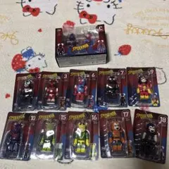 スパイダーマン　ベアブリックまとめ売り 　ハッピーくじ