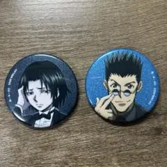 HUNTER × HUNTER スーツ(戦闘後) 缶バッジ フェイタン レオリオ