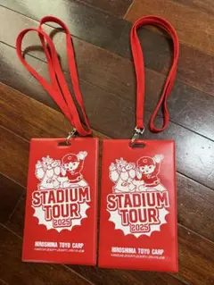 広島東洋カープ STADIUM TOUR 2025 パスケース