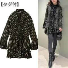 【タグ付】Lily brown♡シフォンフリルセットアップ