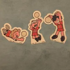 ハイキュー!!　トレーディングステッカーガム　中外鉱業　音駒高校