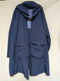 EMPORIO ARMANIナイロンコート　オーバーサイズ　ネイビー