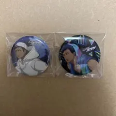 黒子のバスケ 青峰大輝 缶バッジ 2点セット 77