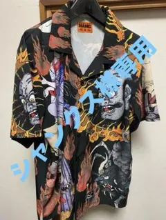 Eanbe 麻雀 L/S SHIRT アロハシャツ 門前清自摸和 - メルカリ