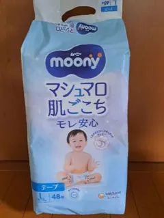 moony マシュマロ肌ごこち テープL 48枚入×4袋のサムネイル