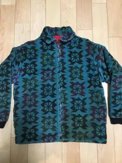 60s リバーシブル プリントネル vintage ヴィンテージ 希少 珍品