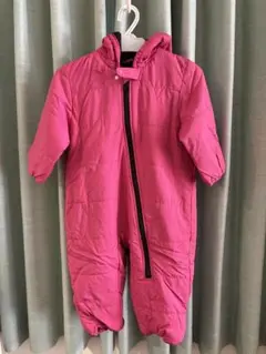 フード付きロンパースアウター　80サイズ