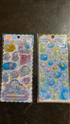 あわわちゃん　香りつきウォーターインシール　メロウアクアリウム　２枚セット