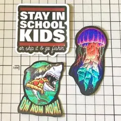 A-1533【新品】【3枚セット】★防水ステッカー★