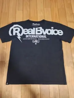 RealBvoice Tシャツ ブラック XL