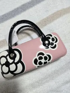 【新品】メガネケース　カメリア　フラワー　レディース
