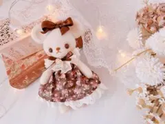 羊毛フェルト くま