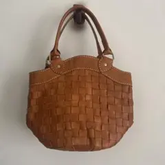 【お値下げ】ズッケロ　レザー ハンドバッグ　バケツ型