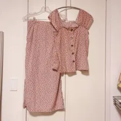 ❤️新品未使用❤️ナチュラルクチュール 花柄セットアップ セット売り ロングスカート