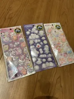 ピカプニシール　３枚セット
