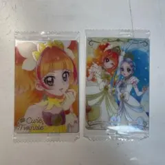 プリキュア ウエハース9　カード　キュアマーメイド キュアトゥインクル hr