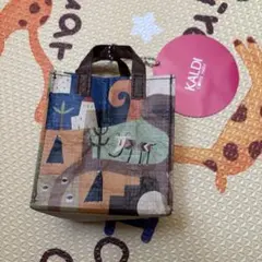 カルディ　エコバッグ伝説柄　ミニミニミニクランチ