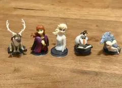 【5体セット】アナ雪　チョコエッグ　フィギュア