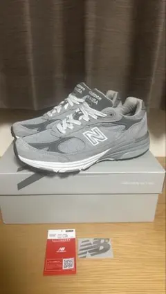 【美品】NB 993 MR993GL 27.0cm グレー　USA製